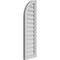 Ekena Millwork Quarter Round Top Left Surface Mount PVC Gable Vent w/ 2"W x 1-1/2"P Brickmould Frame, 12"W x 40"H GVPQL12X4002SN - alternate 4